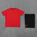Kit Casual Nike Vermelho Big Swoosh