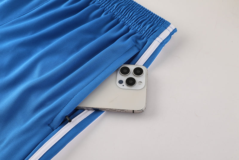 Kit Casual Adidas Azul Tiro