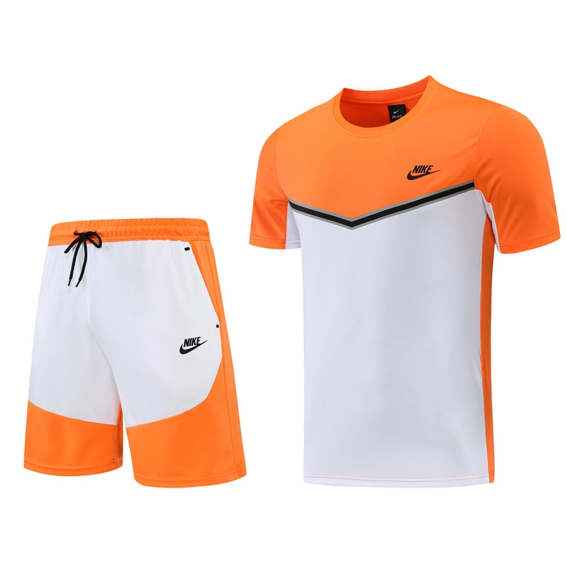 Kit Casual Nike Tech Laranja