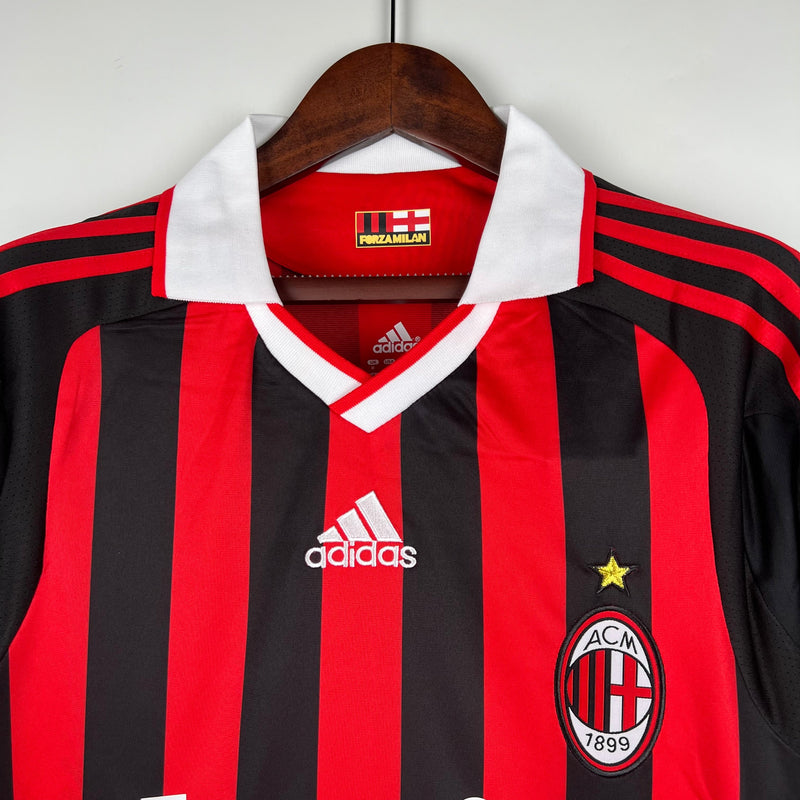 Camisa Manga Longa Milan 09/10