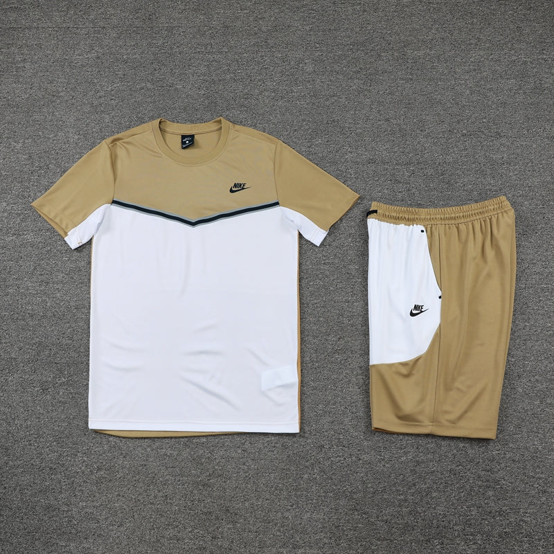 Kit Casual Nike Tech Marrom