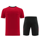 Kit Casual Nike Vermelho/Preto