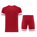 Kit Casual Adidas Vermelho Tiro