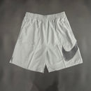 Shorts Nike Big Swoosh Cinza