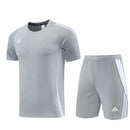 Kit Casual Adidas Cinza