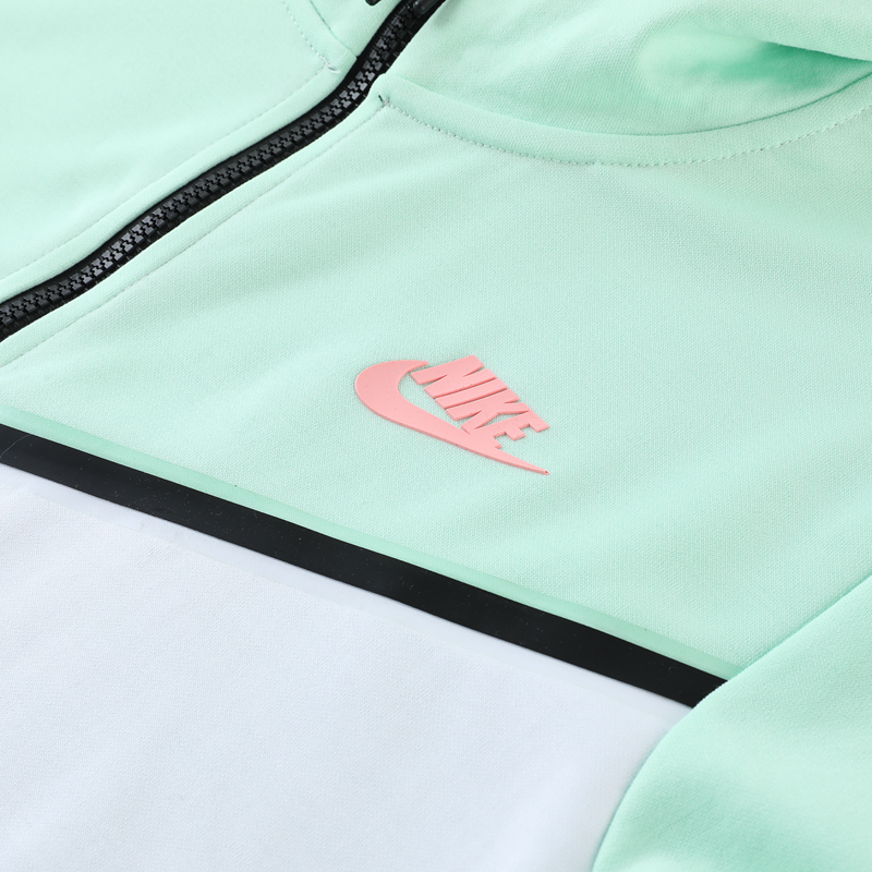 Conjunto Nike Tech Fleece Verde/Branco