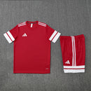 Kit Casual Adidas Vermelho Tiro