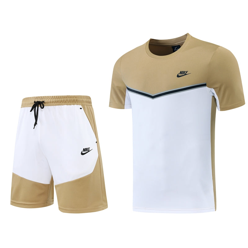 Kit Casual Nike Tech Marrom