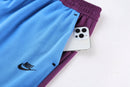 Conjunto Nike Tech Fleece Roxo/Azul