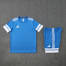 Kit Casual Adidas Azul Tiro