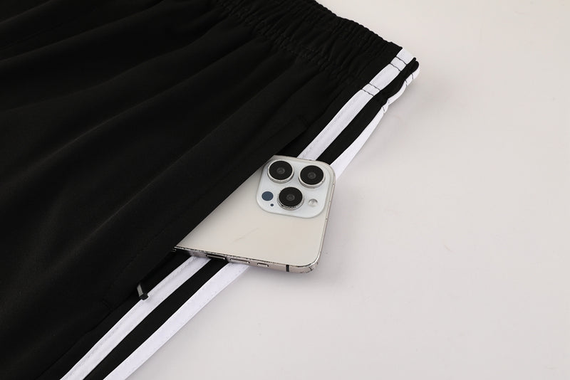 Kit Casual Adidas Preto Tiro