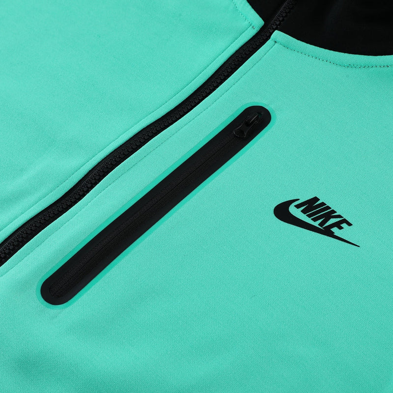 Conjunto Nike Tech Fleece Turquesa