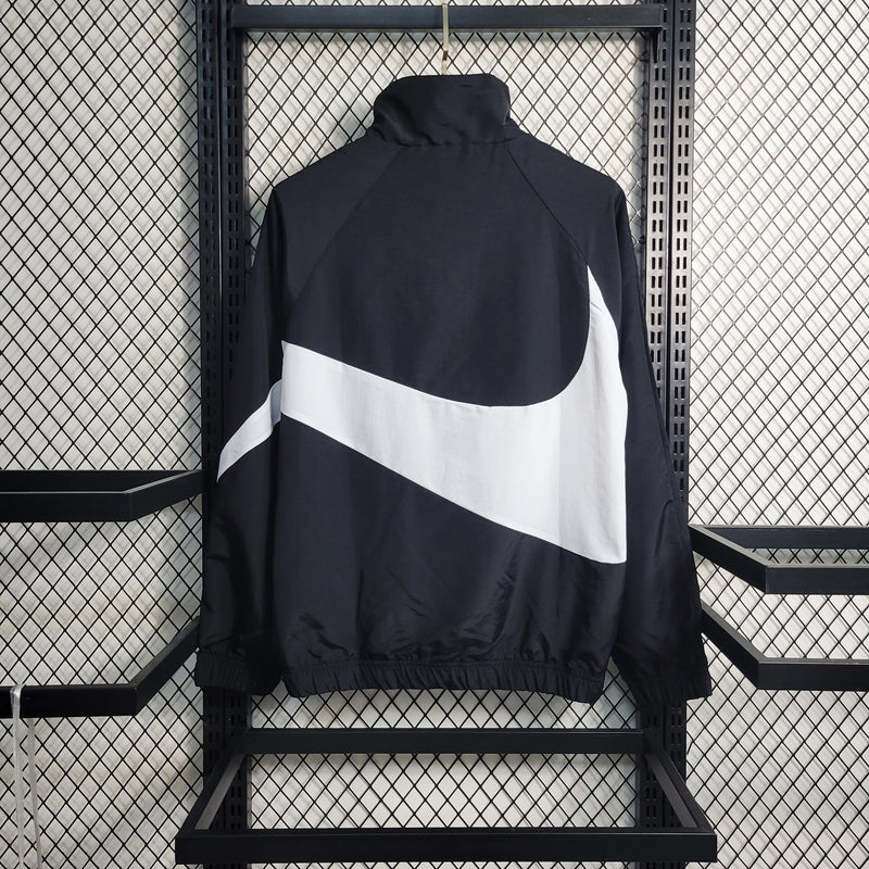 Jaqueta Corta Vento Nike Big Swoosh Preto