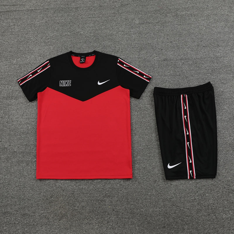 Kit Casual Nike Repeat Vermelho