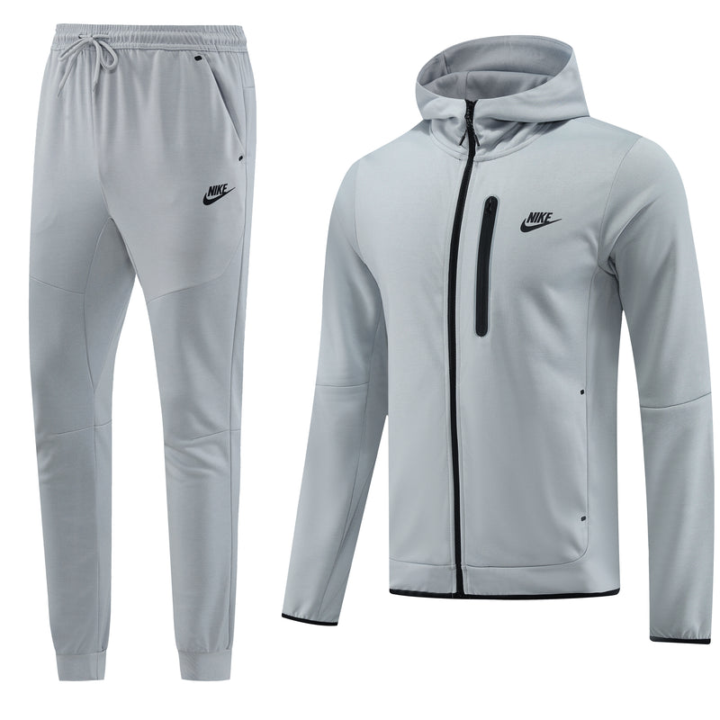 Conjunto Nike Tech Fleece Cinza