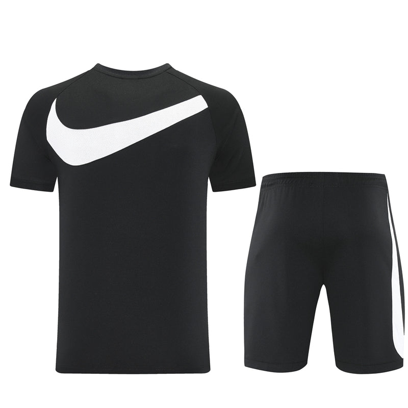Kit Casual Nike Preto Big Swoosh