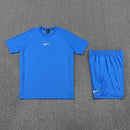 Kit Casual Nike Azul Big Swoosh