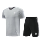 Kit Casual Adidas Classic Cinza