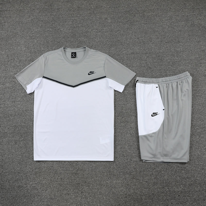 Kit Casual Nike Tech Cinza