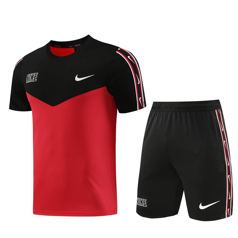 Kit Casual Nike Repeat Vermelho