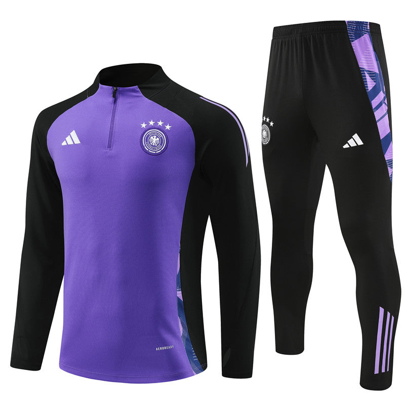 Conjunto Alemanha 24/25 Roxo