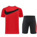 Kit Casual Nike Vermelho Big Swoosh