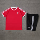 Kit Casual Adidas Classic Vermelho