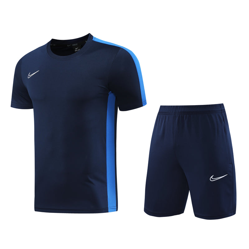 Kit Casual Nike Academy Azul Marinho