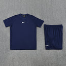 Kit Casual Nike Azul Marinho Big Swoosh