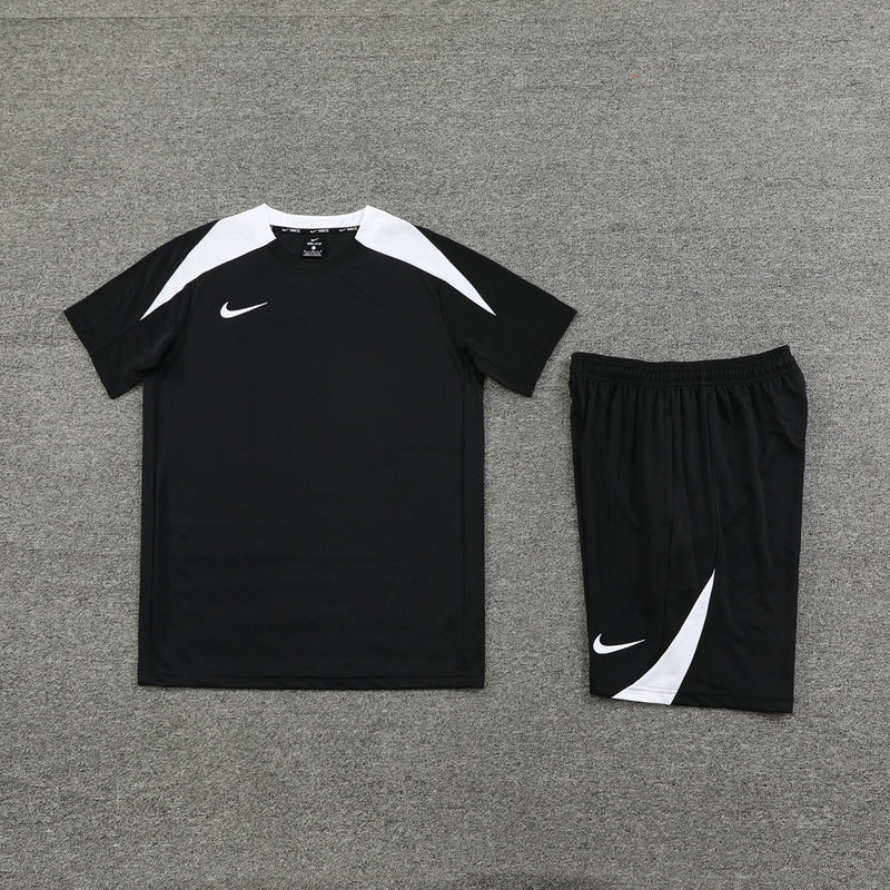 Kit Casual Nike Preto/Branco