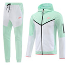 Conjunto Nike Tech Fleece Verde/Branco