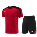 Kit Casual Nike Vermelho/Preto