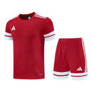 Kit Casual Adidas Vermelho Tiro
