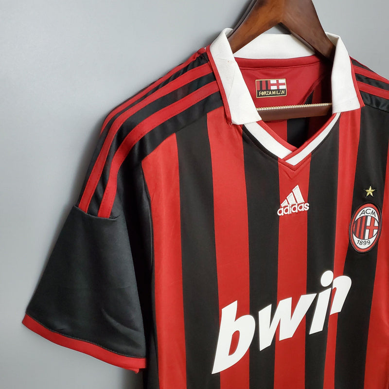 Camisa Retrô AC Milan 2009/10 Home - ResPeita Sports