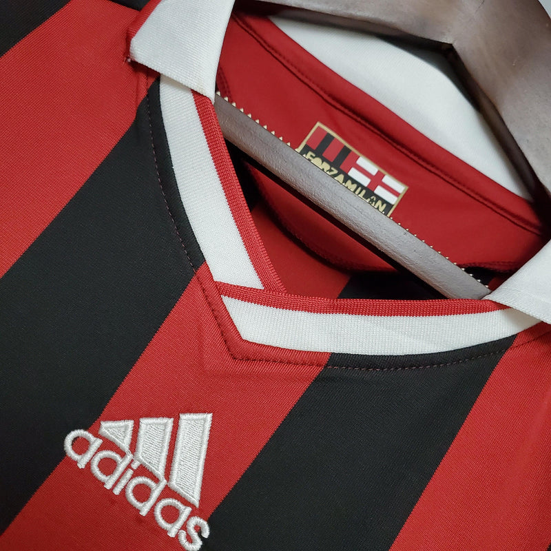 Camisa Retrô AC Milan 2009/10 Home - ResPeita Sports